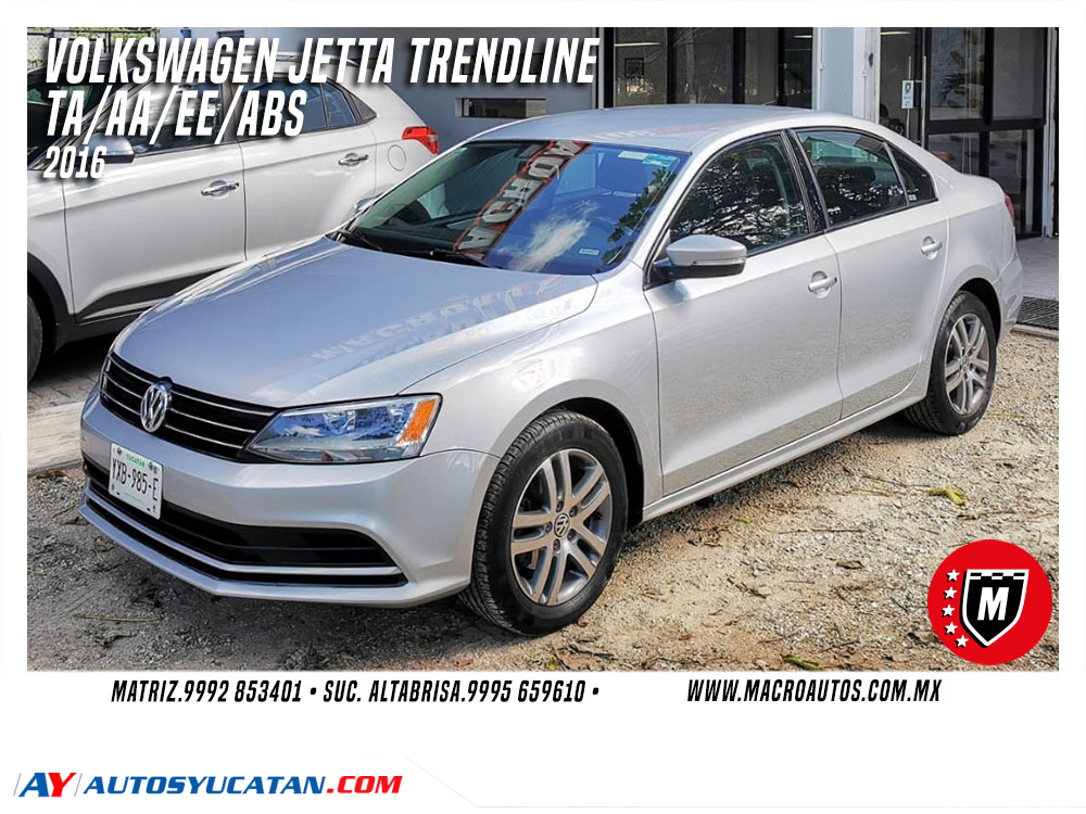 VOLKSWAGEN JETTA TRENDLINE 2016 AUTOMATICO