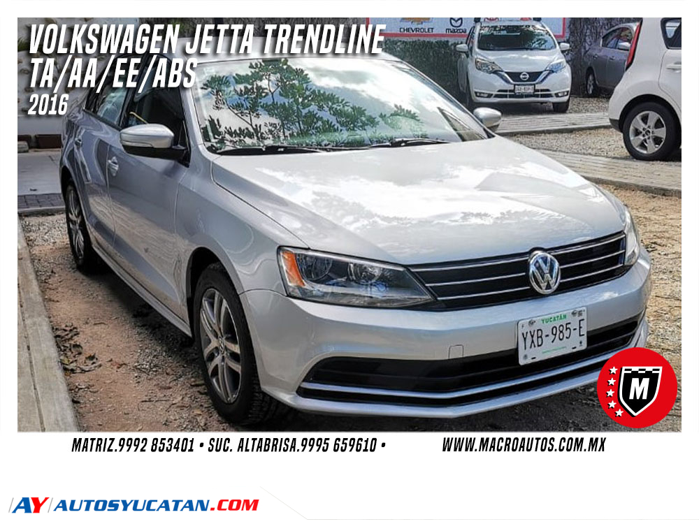 VOLKSWAGEN JETTA TRENDLINE 2016 AUTOMATICO