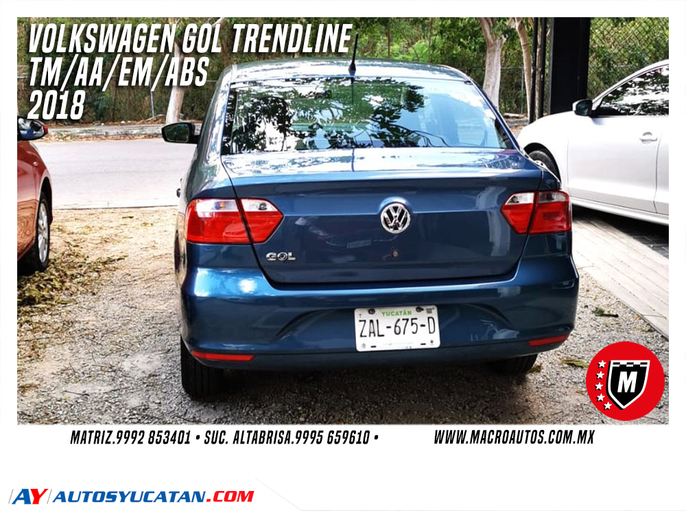 VOLKSWAGEN GOL TRENDLINE 2018 MANUAL