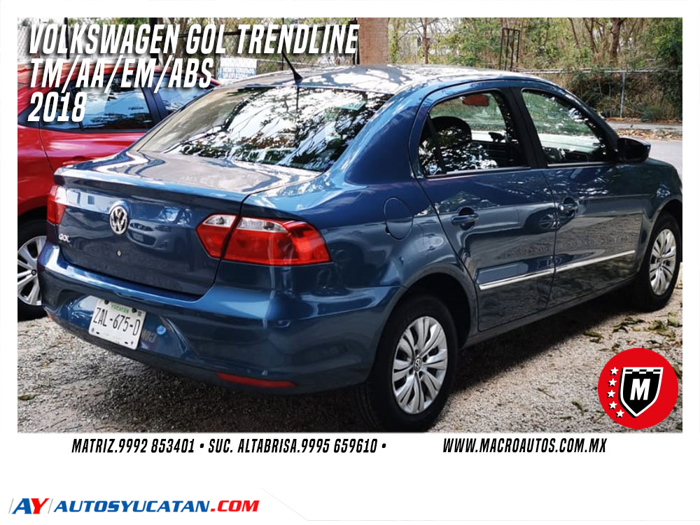 VOLKSWAGEN GOL TRENDLINE 2018 MANUAL
