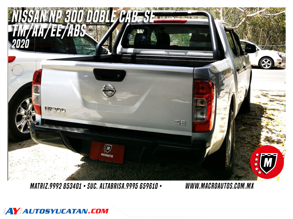 NISSAN NP 300 DOBLE CAB. SE 2020 MANUAL