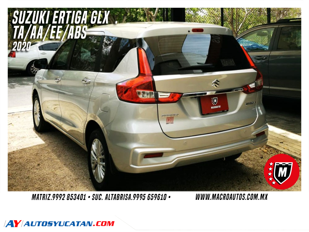 SUZUKI ERTIGA GLX 2020 AUTOMATICA
