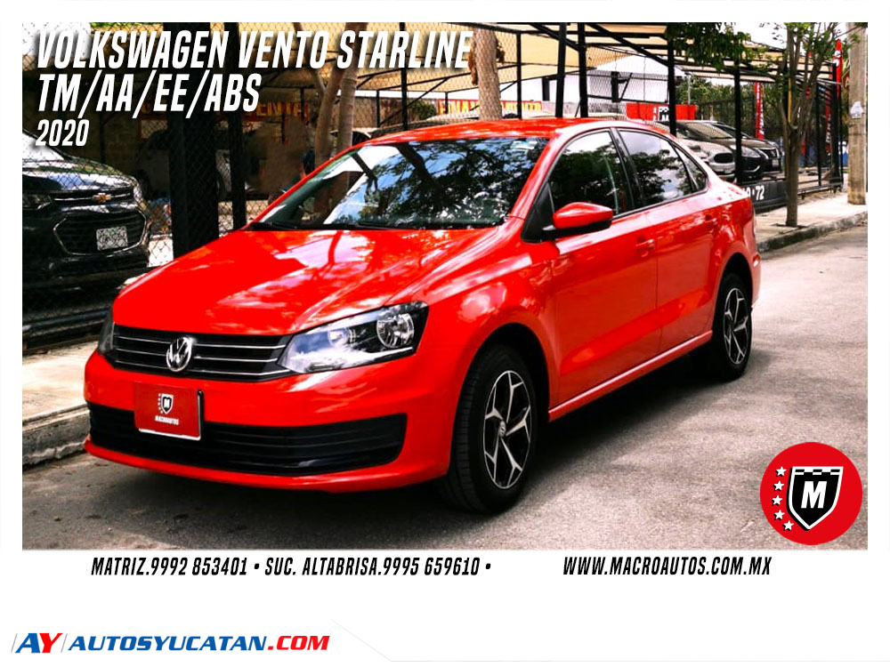 VOLKSWAGEN VENTO STARLINE 2020 MANUAL