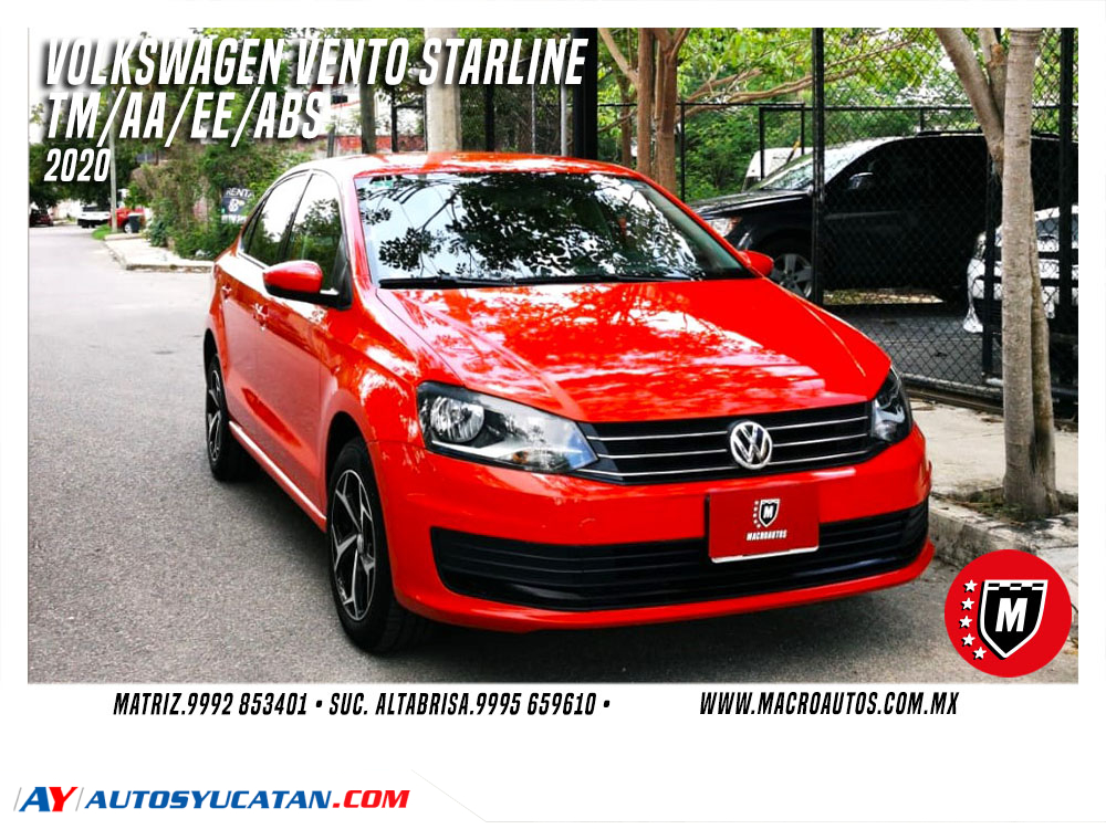 VOLKSWAGEN VENTO STARLINE 2020 MANUAL