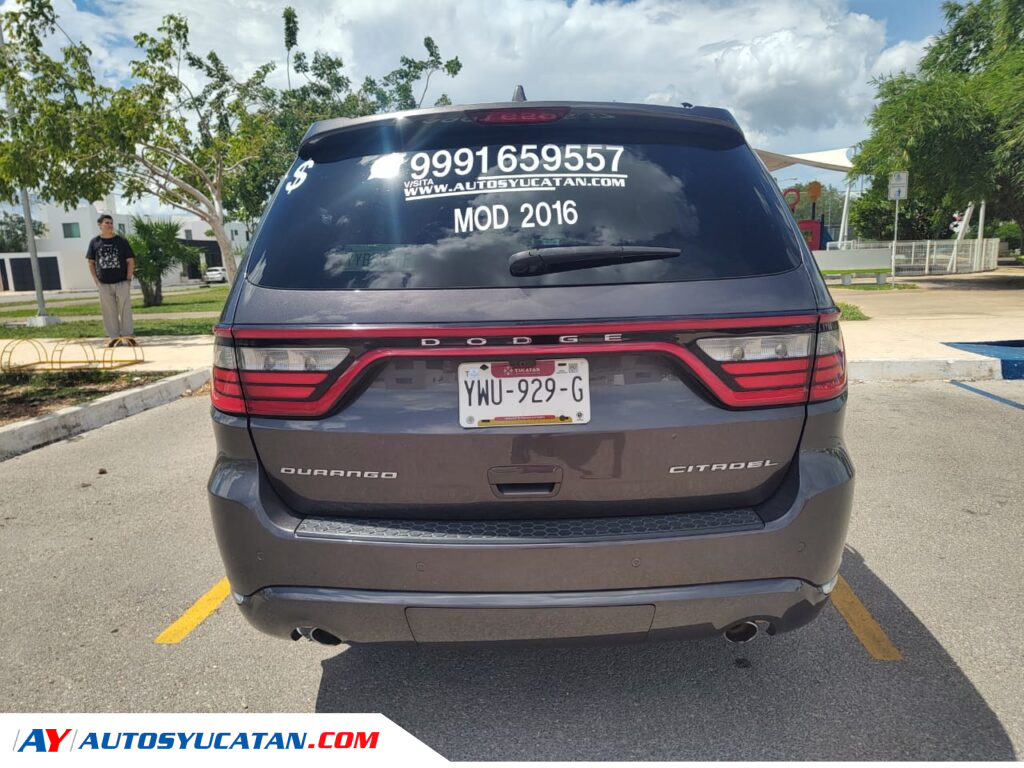 Dodge Durango Citadel 2016