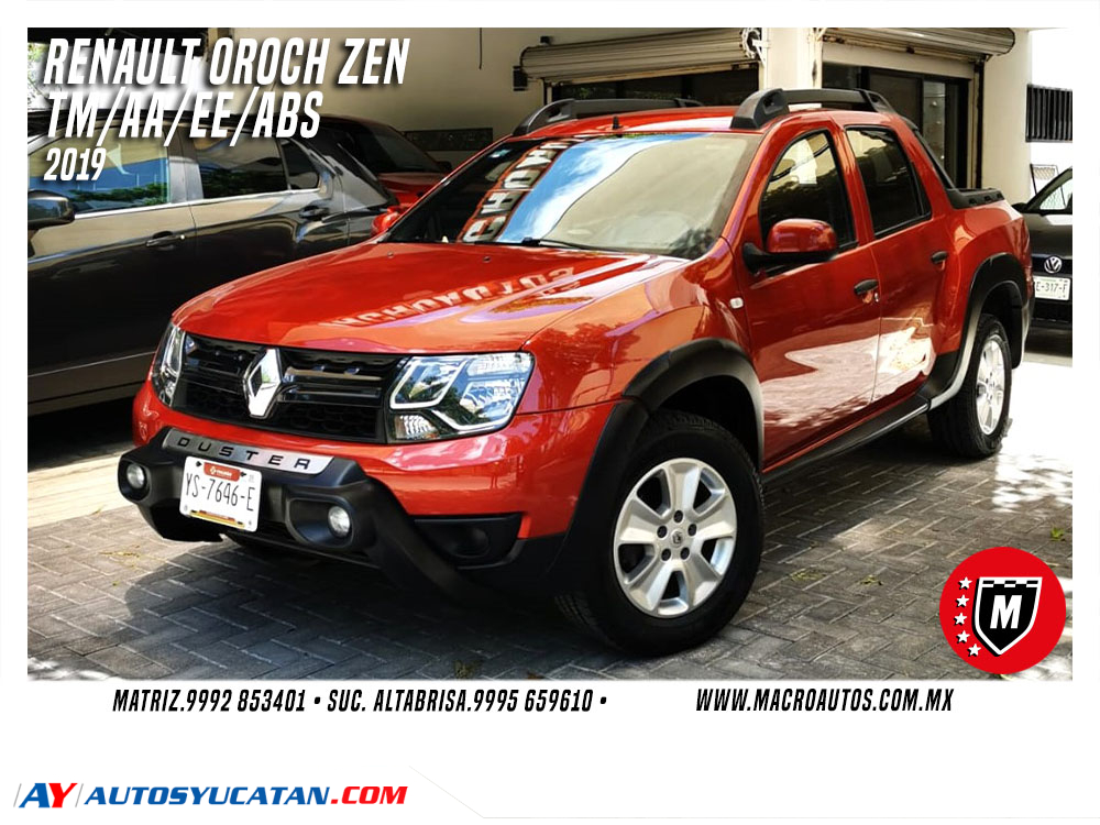 RENAULT OROCH ZEN 2019 MANUAL