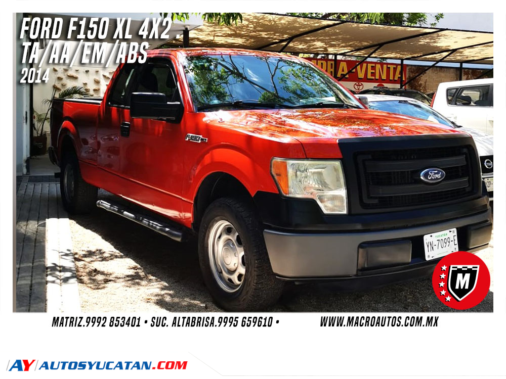FORD F150 XL 4X2 2014 AUTOMATICA