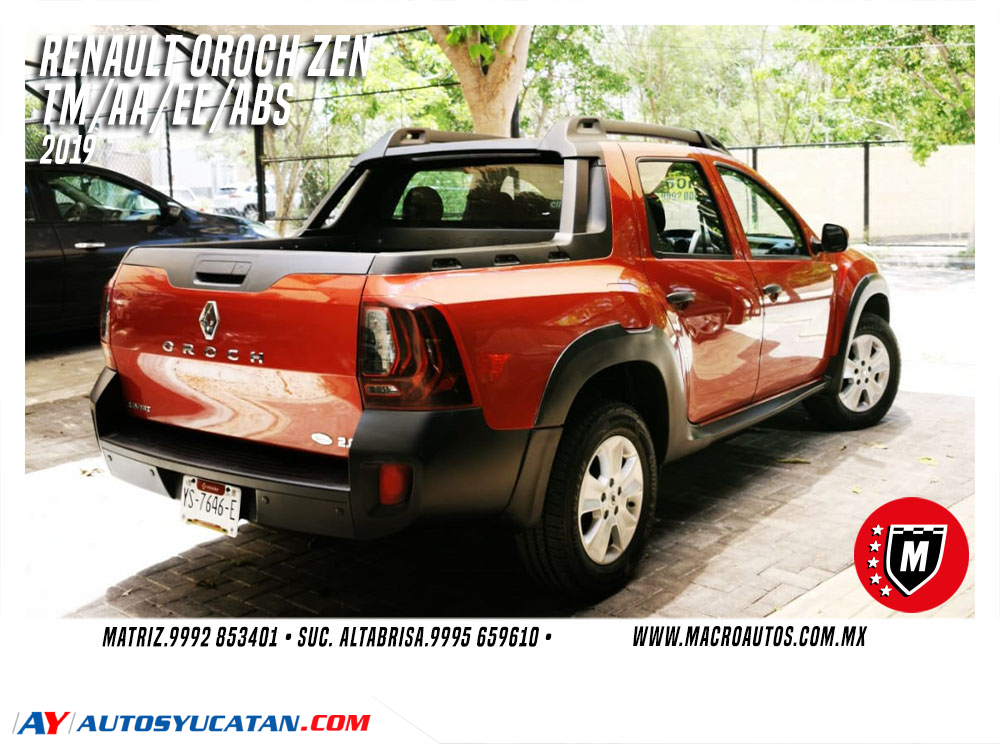 RENAULT OROCH ZEN 2019 MANUAL