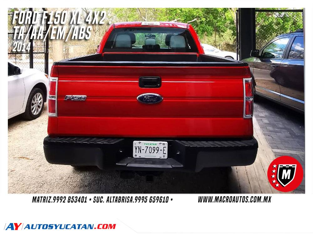 FORD F150 XL 4X2 2014 AUTOMATICA