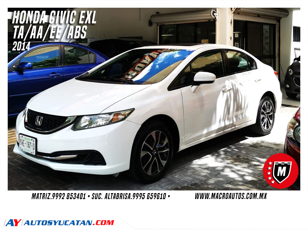 HONDA CIVIC EXL 2014 AUTOMATICA