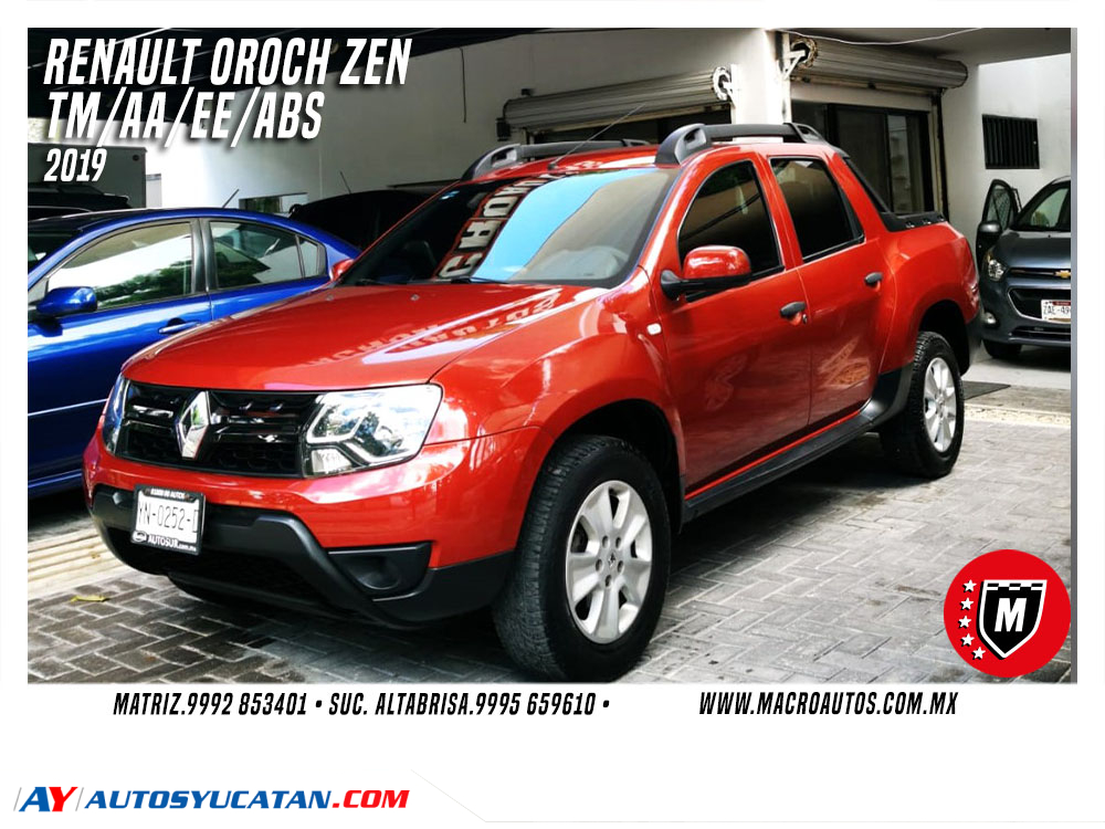 RENAULT OROCH ZEN 2019 MANUAL