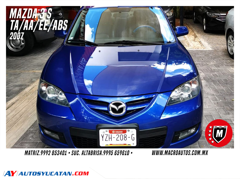 MAZDA 3 S AUTOMATICO 2007