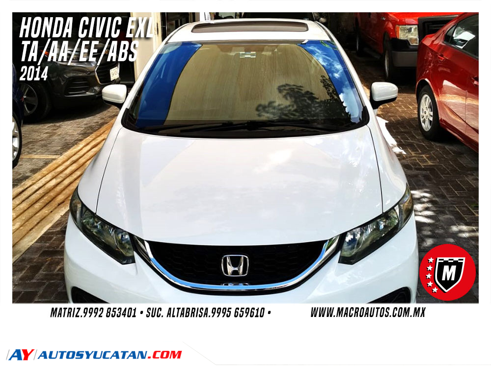HONDA CIVIC EXL 2014 AUTOMATICA