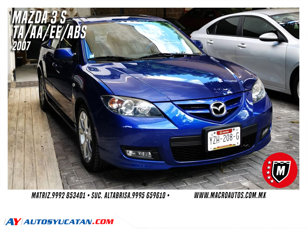 MAZDA 3 S AUTOMATICO 2007