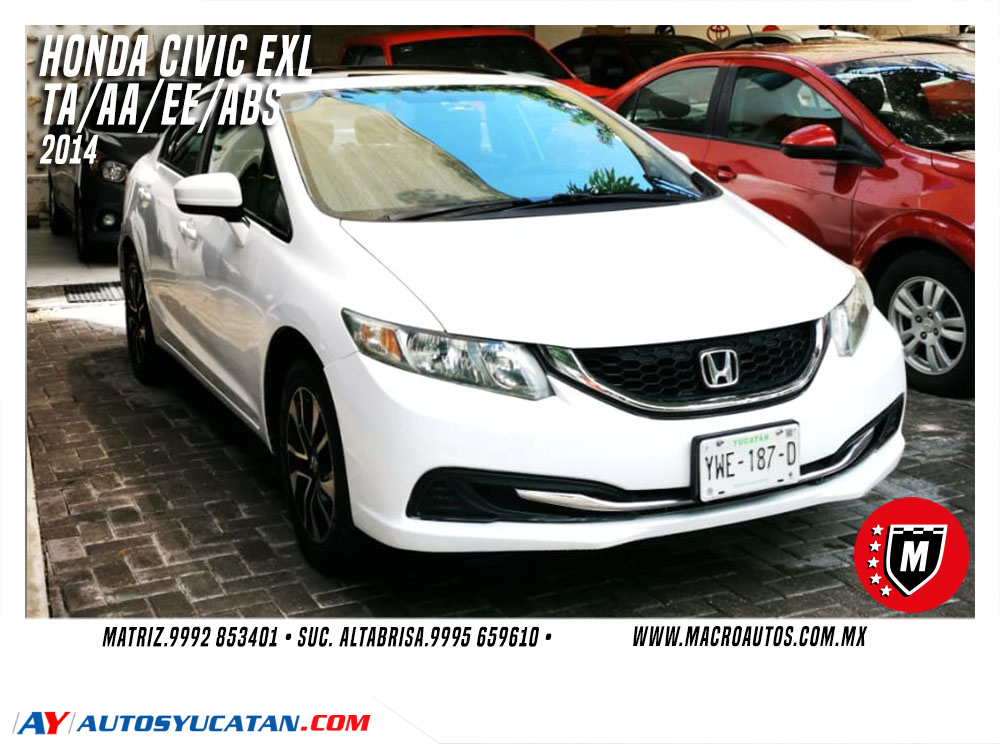 HONDA CIVIC EXL 2014 AUTOMATICA
