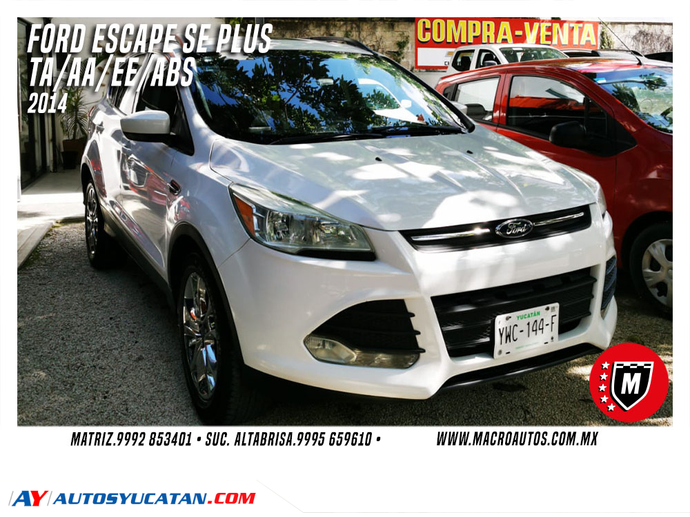 FORD ESCAPE 2014 SE PLUS AUT.