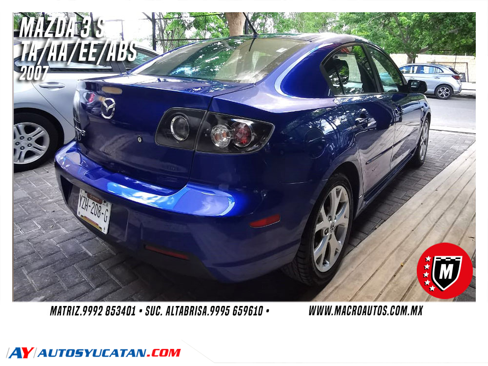 MAZDA 3 S AUTOMATICO 2007