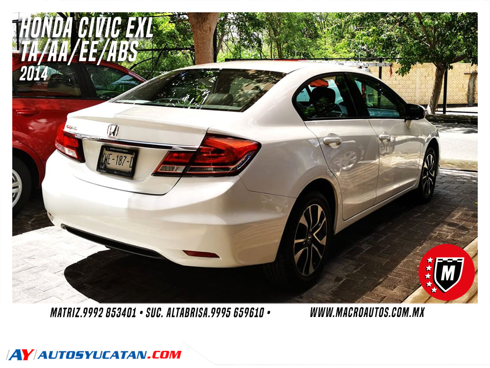 HONDA CIVIC EXL 2014 AUTOMATICA
