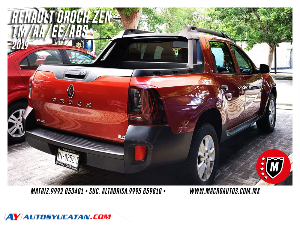 RENAULT OROCH ZEN 2019 MANUAL