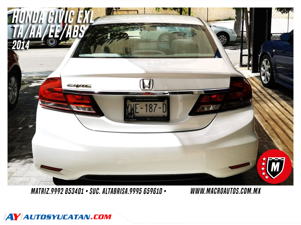 HONDA CIVIC EXL 2014 AUTOMATICA