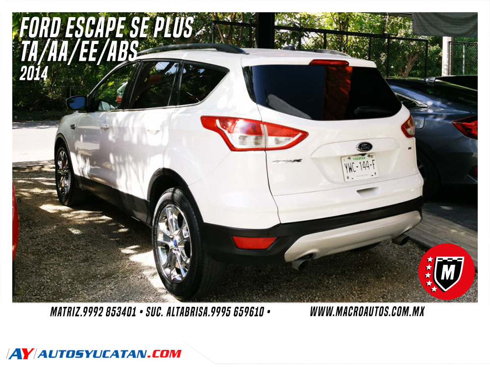 FORD ESCAPE 2014 SE PLUS AUT.