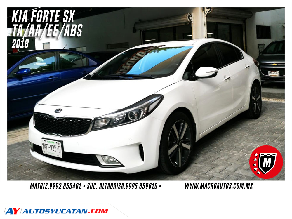 KIA FORTE SX 2018 AUTOMATICO