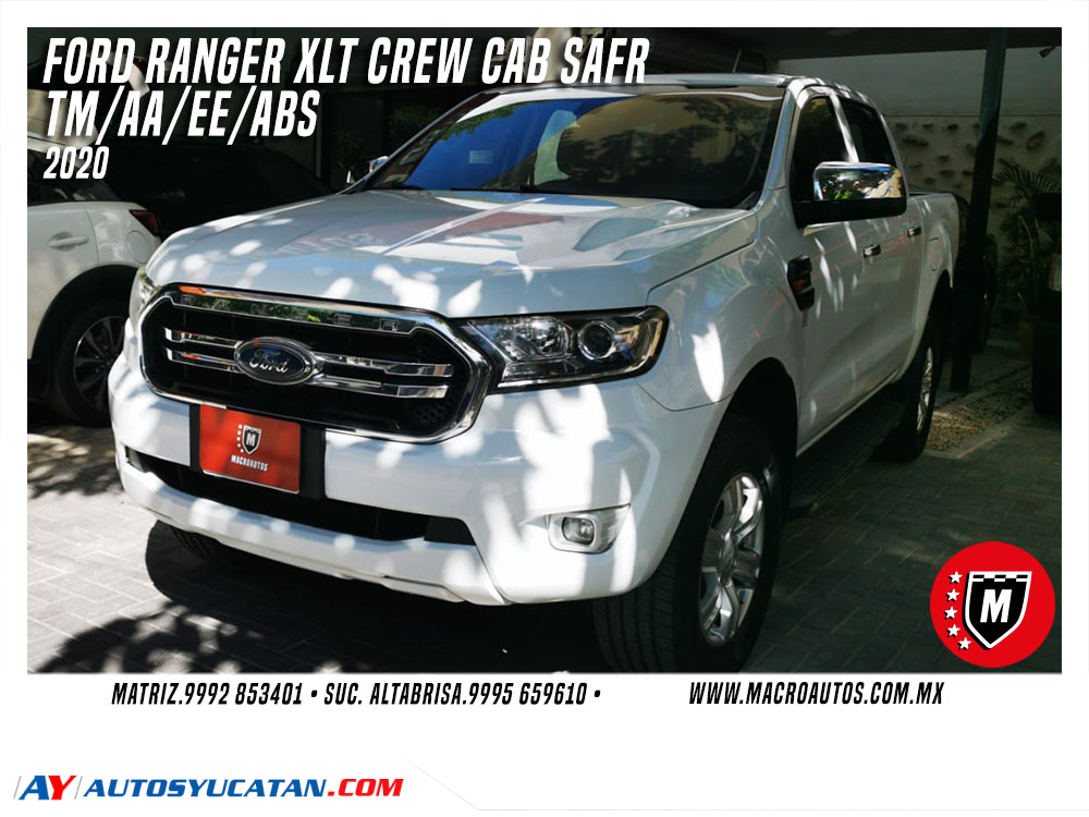 FORD RANGER XLT CREW CAB SAFR 2020 MANUAL