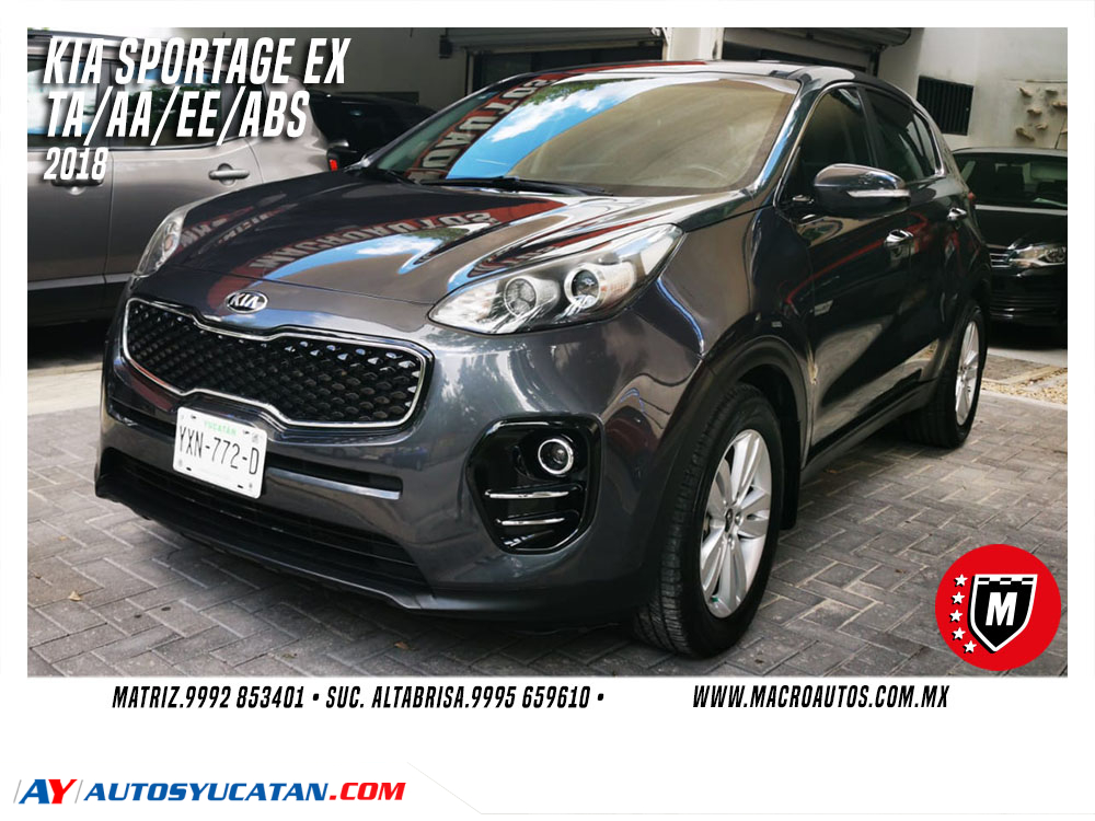 KIA SPORTAGE EX 2018 AUTOMATICO