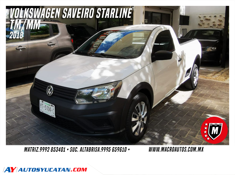 VOLKSWAGEN SAVEIRO STARLINE 2018 STANDAR