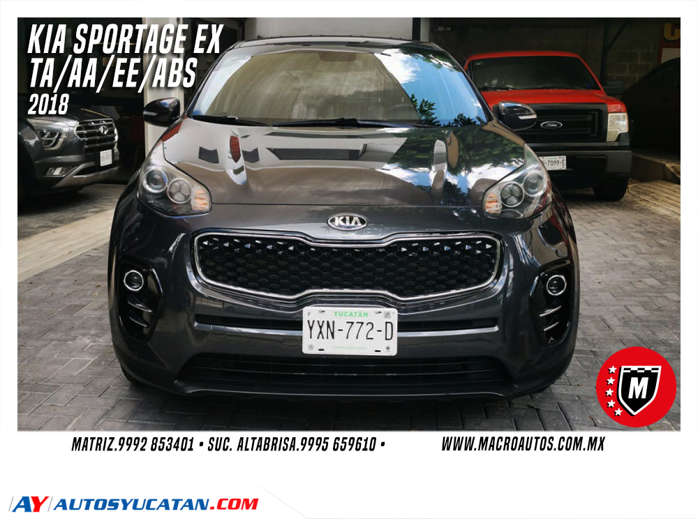 KIA SPORTAGE EX 2018 AUTOMATICO