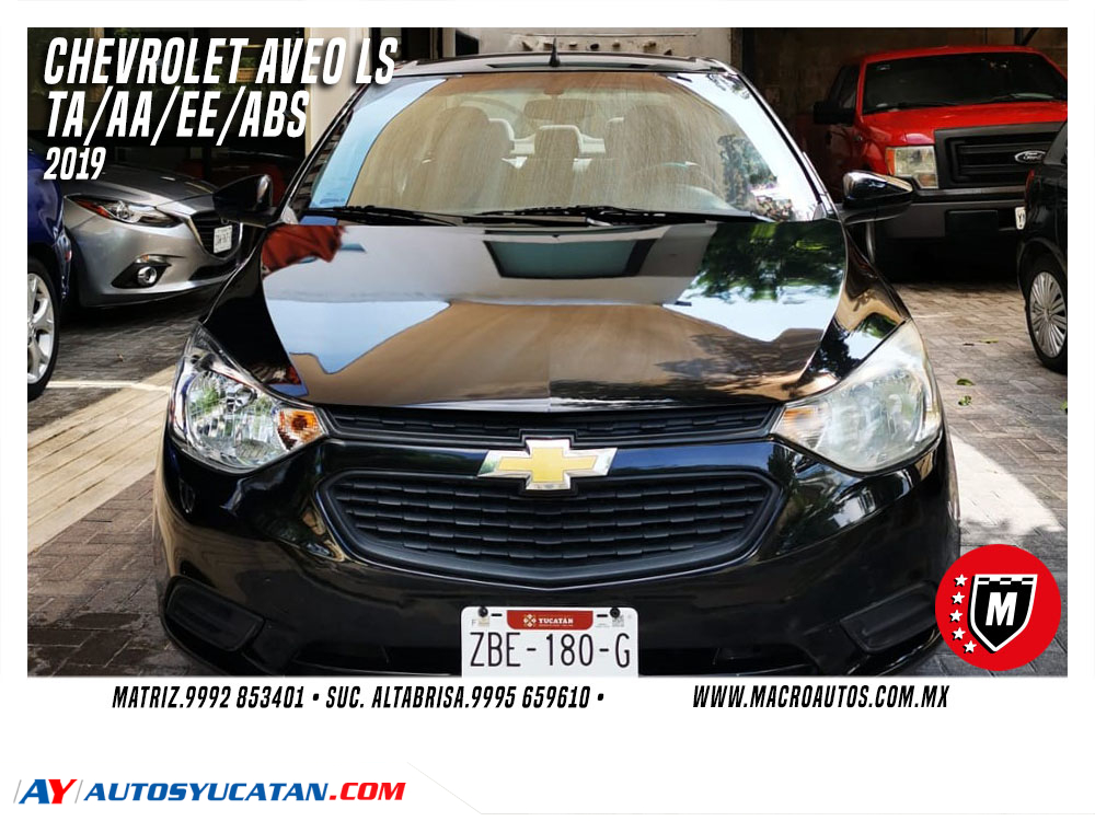 CHEVROLET AVEO LS 2019 AUTOMATICO