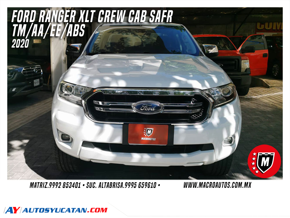 FORD RANGER XLT CREW CAB SAFR 2020 MANUAL