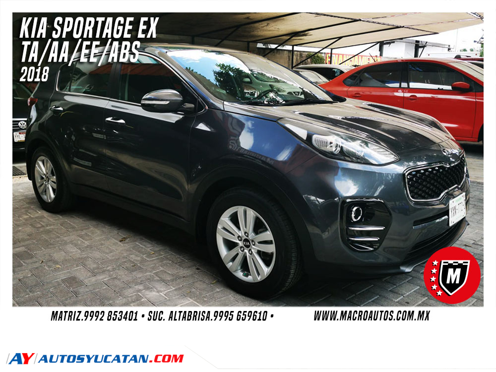 KIA SPORTAGE EX 2018 AUTOMATICO