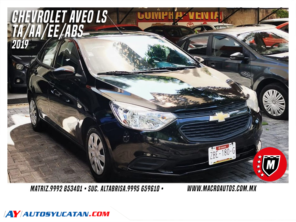 CHEVROLET AVEO LS 2019 AUTOMATICO