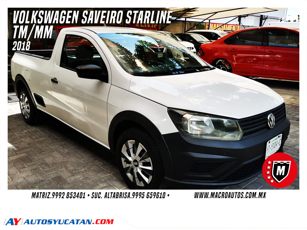 VOLKSWAGEN SAVEIRO STARLINE 2018 STANDAR