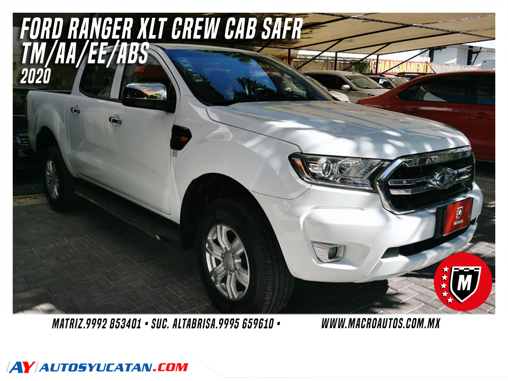 FORD RANGER XLT CREW CAB SAFR 2020 MANUAL