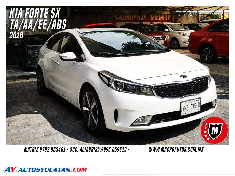 KIA FORTE SX 2018 AUTOMATICO