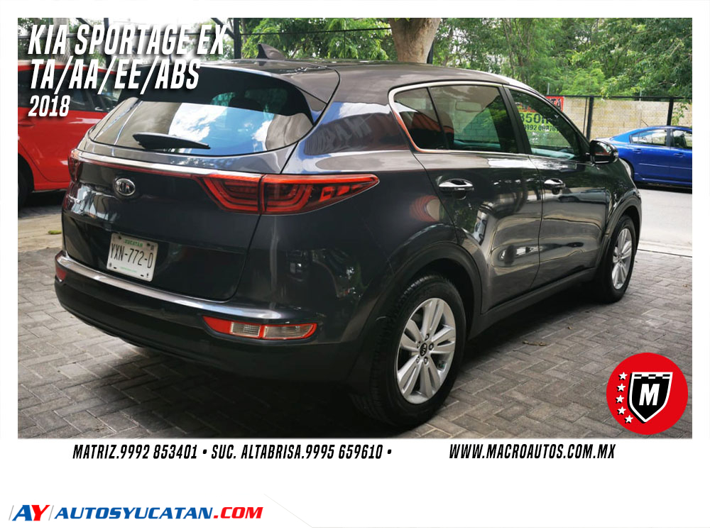 KIA SPORTAGE EX 2018 AUTOMATICO