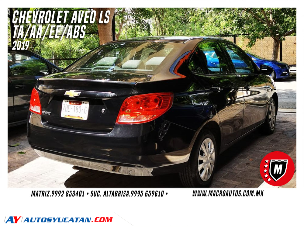 CHEVROLET AVEO LS 2019 AUTOMATICO