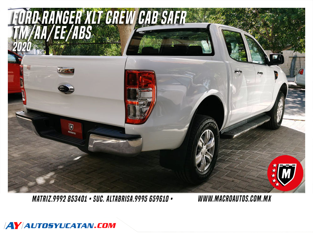 FORD RANGER XLT CREW CAB SAFR 2020 MANUAL