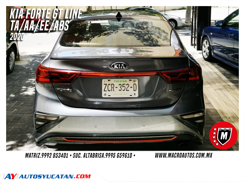 KIA FORTE GT LINE  2020 AUTOMATICO
