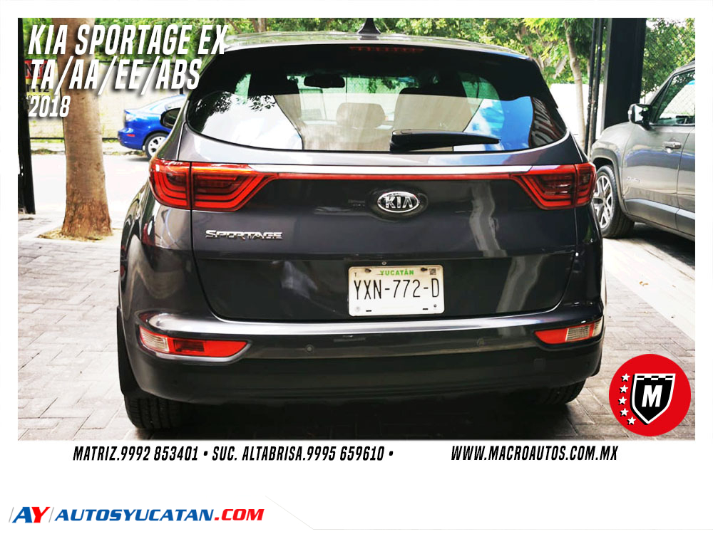 KIA SPORTAGE EX 2018 AUTOMATICO