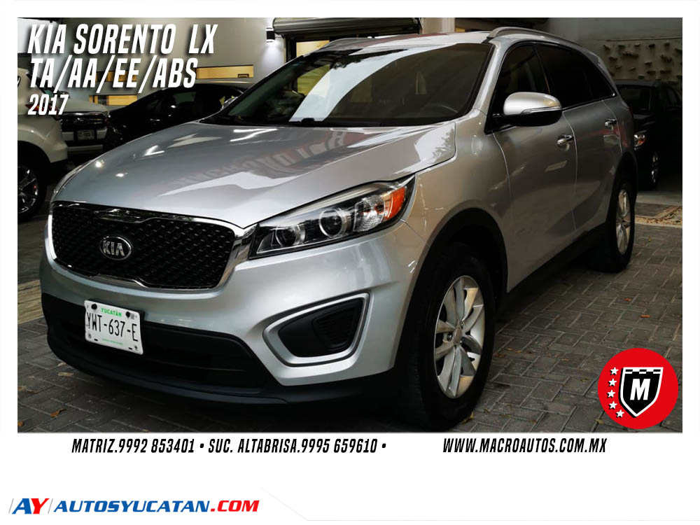 KIA SORENTO 2017 LX AUTOMATICA