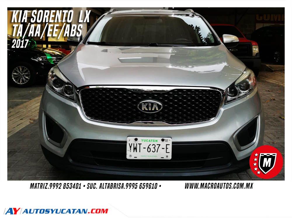 KIA SORENTO 2017 LX AUTOMATICA