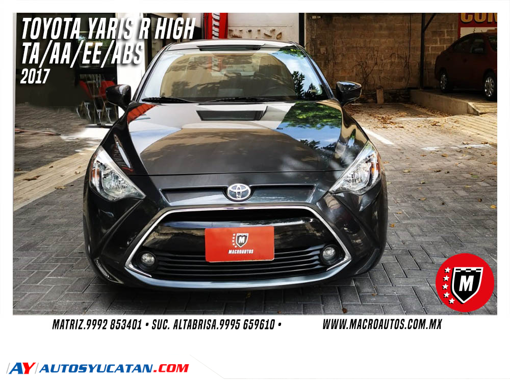 TOYOTA YARIS 2017 R HIGH