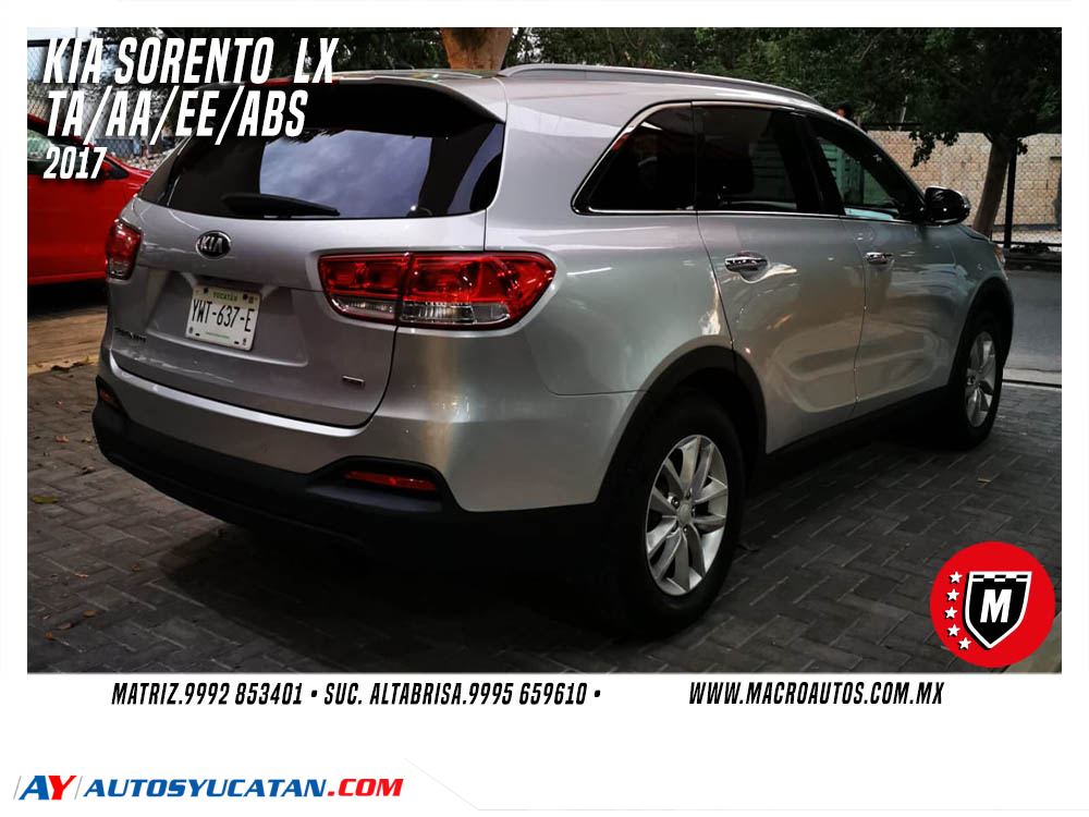 KIA SORENTO 2017 LX AUTOMATICA