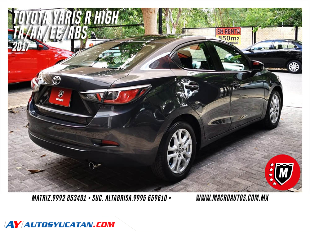 TOYOTA YARIS 2017 R HIGH