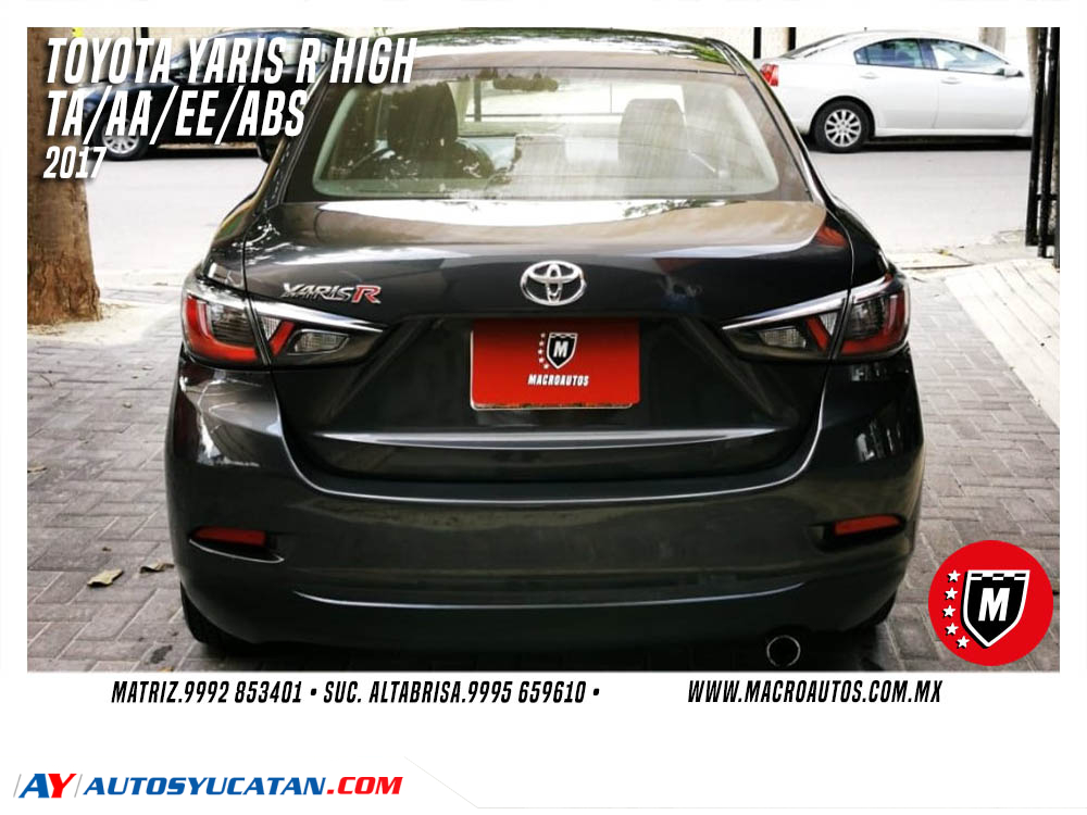 TOYOTA YARIS 2017 R HIGH