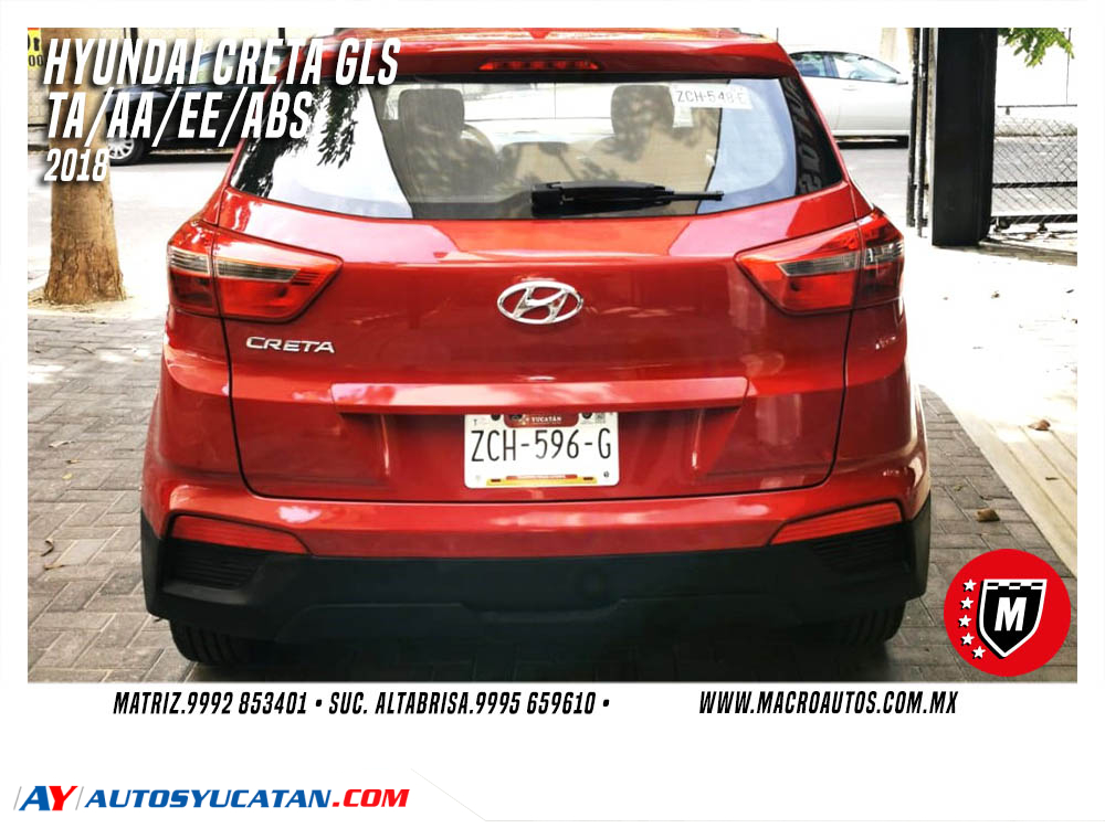 HYUNDAI CRETA GLS  2018 AUTOMATICO