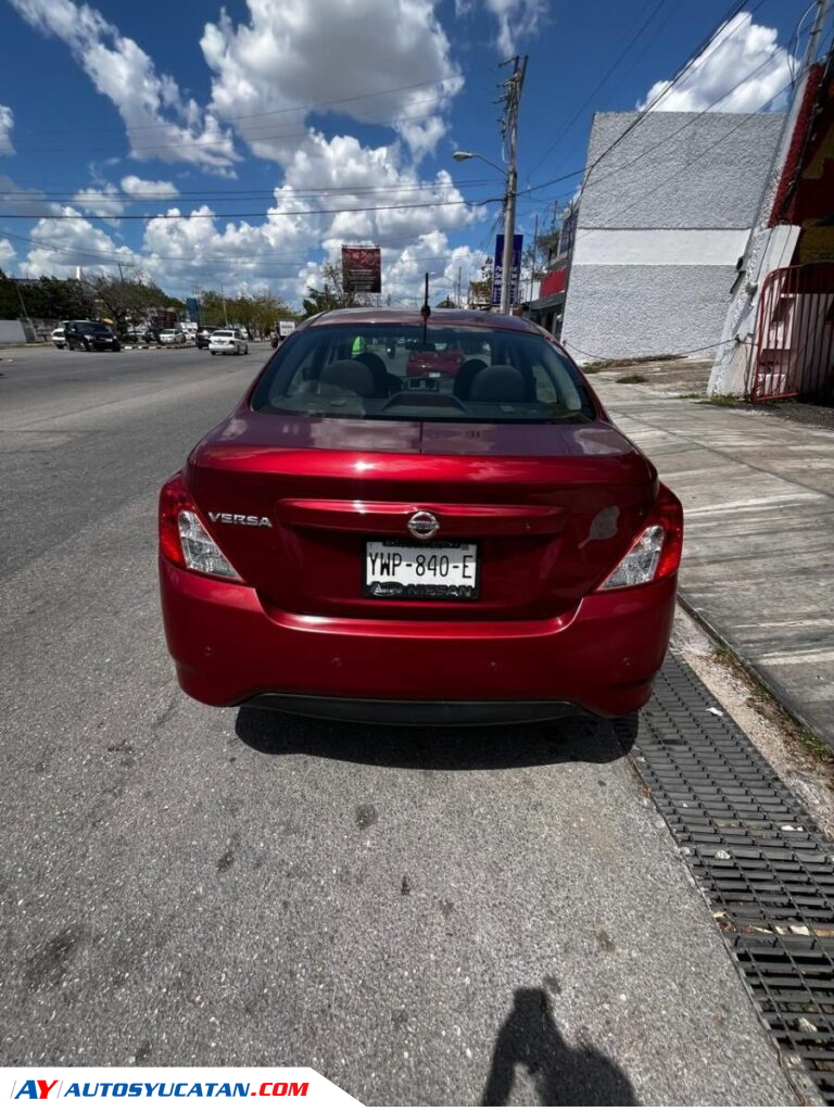 NISSAN VERSA SENSE STD 2017